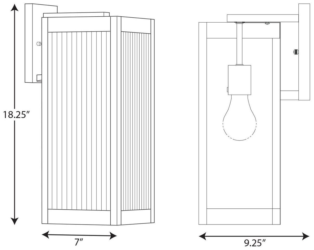 Image 4 Felton Collection One-Light Large Wall Lantern more views
