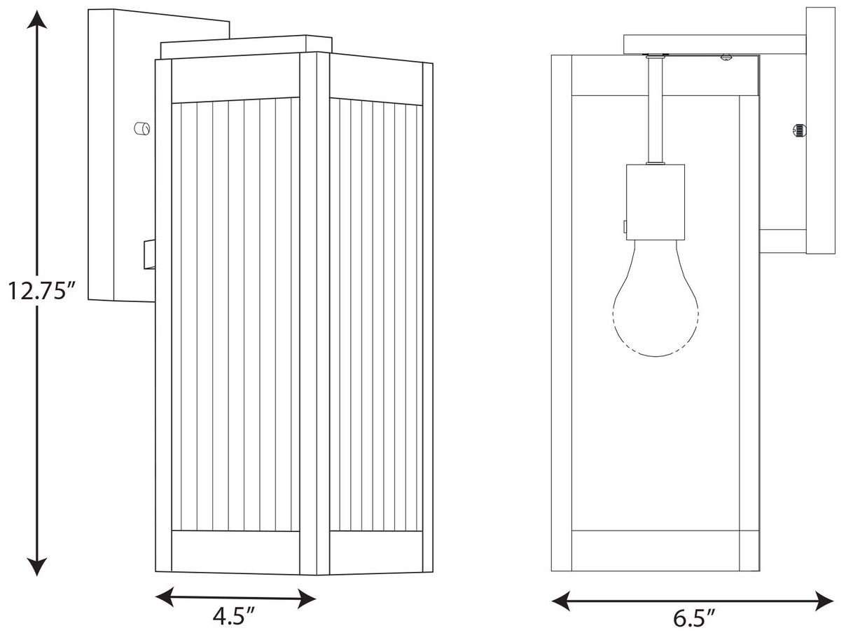 Image 4 Felton Collection One-Light Small Wall Lantern more views