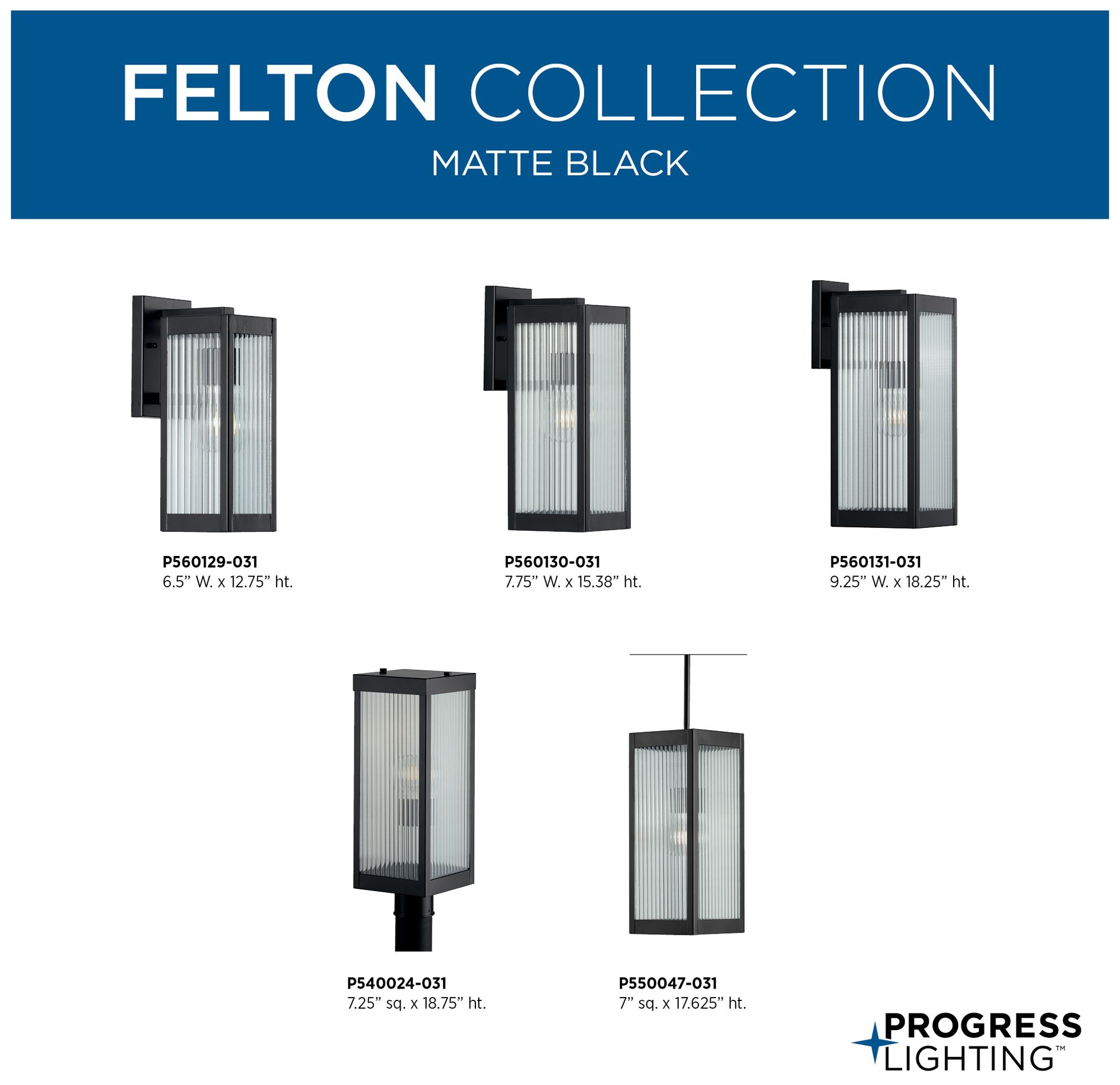 Image 5 Felton Collection One-Light Small Wall Lantern more views