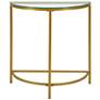 Thumbnail1 of Fenice Demilune Gold Console Table