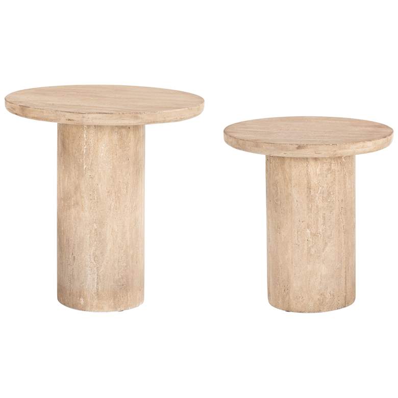 Image 1 Fenith Accent Table Set Natural