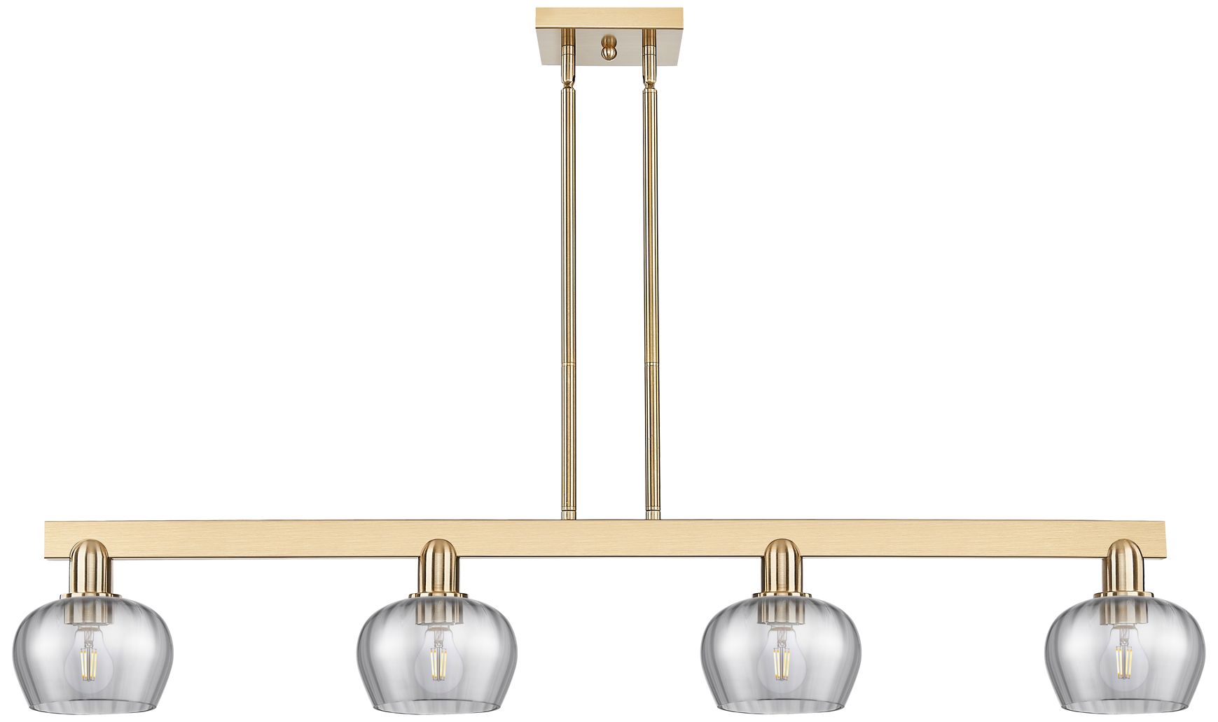 Fenton - 4 Light - 49 inch - Champagne Bronze - Island Light