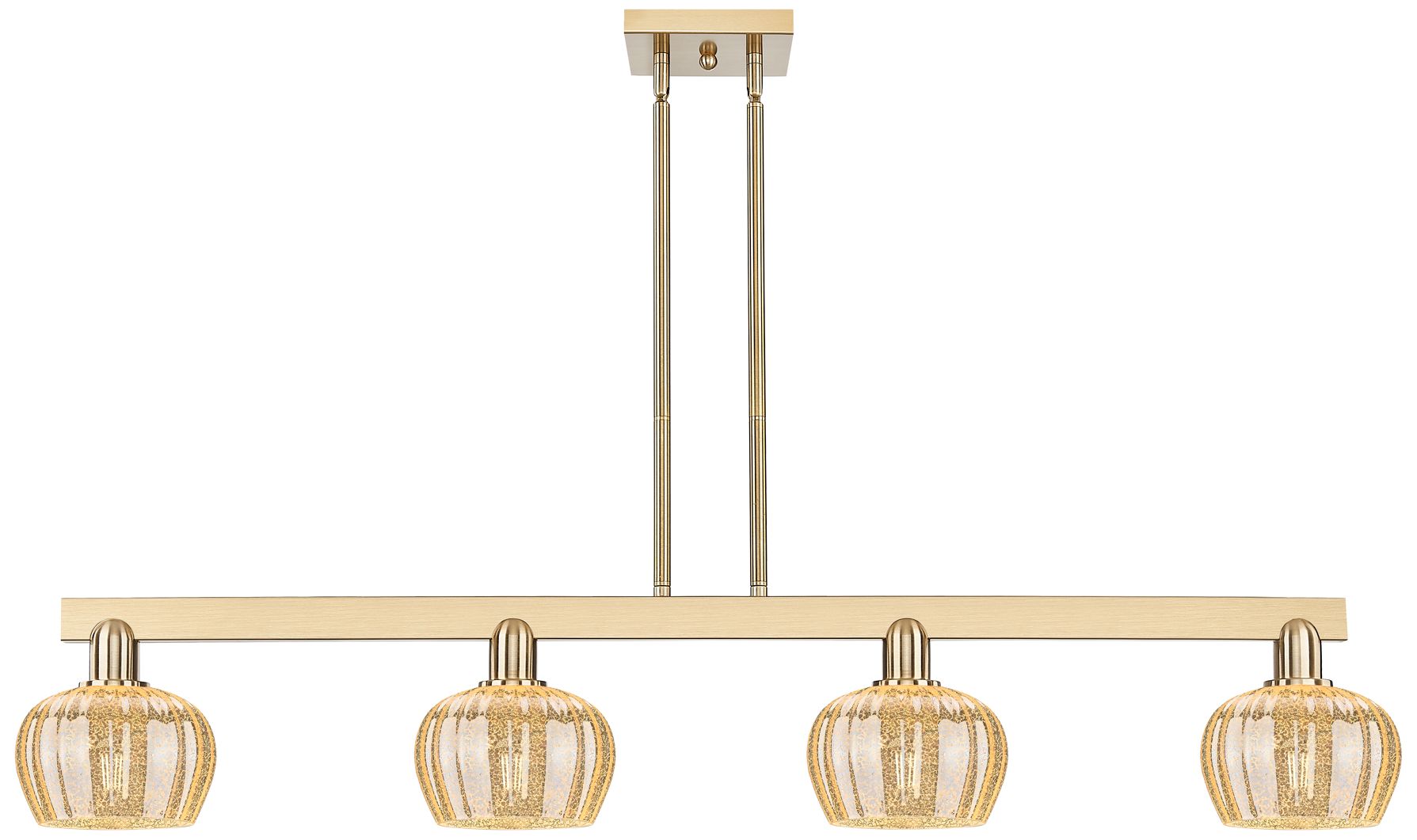 Fenton - 4 Light - 49 inch - Champagne Bronze - Island Light