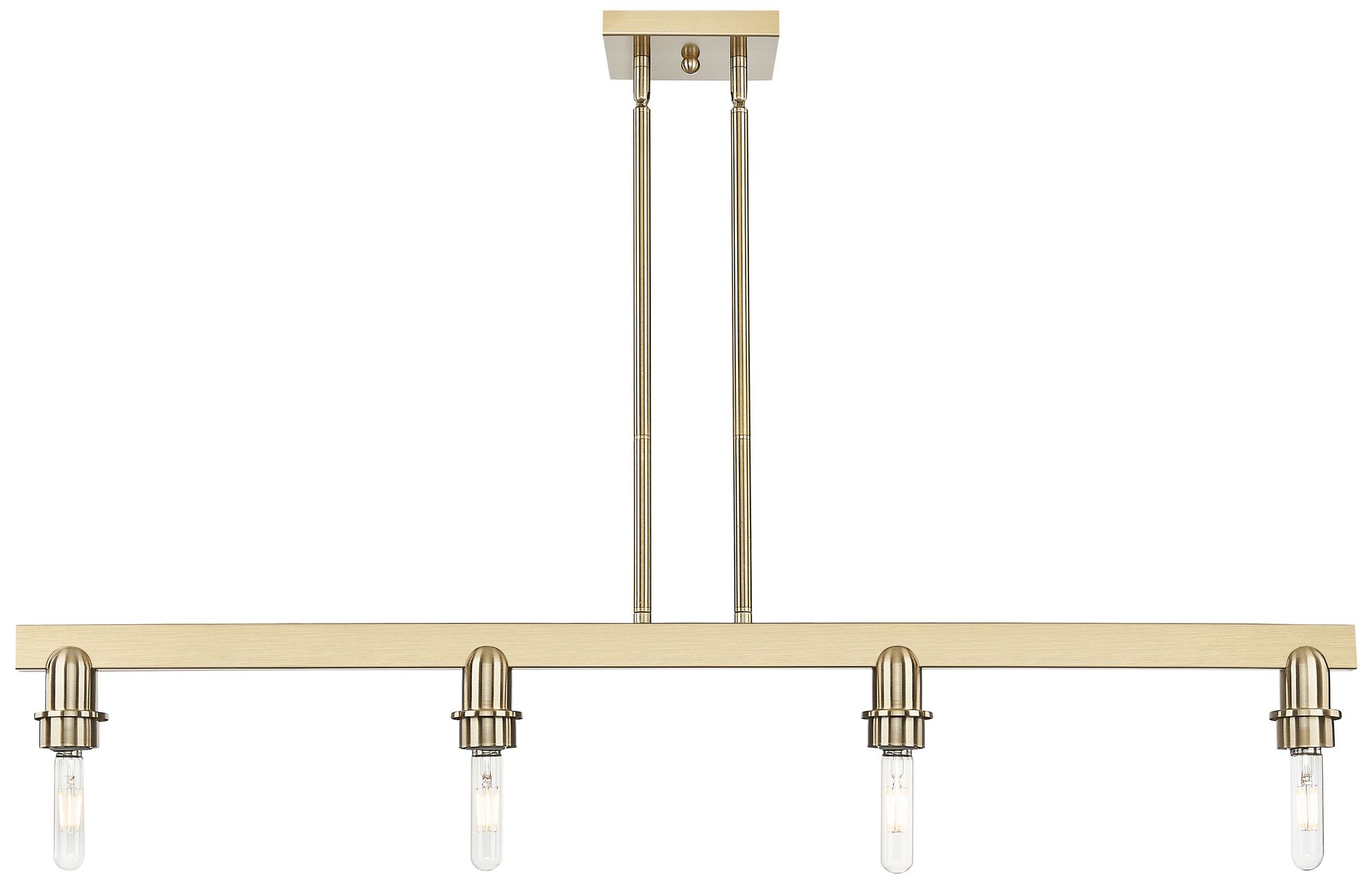 Image 2 Fenton - 4 Light - 49 inch - Champagne Bronze - Island Light more views