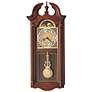 Fenwick 30 1/4" High Chiming Pendulum Wall Clock
