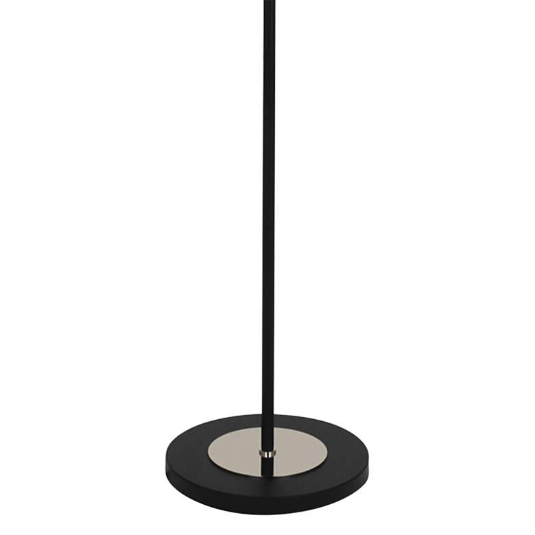 Image 6 Ferdinand Matte Black and Nickel Adjustable Floor Lamp more views
