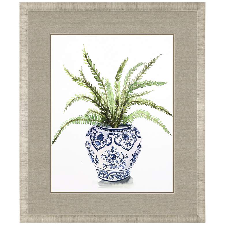 Image 3 Fern House I 42" High Rectangular Giclee Framed Wall Art