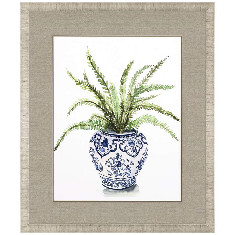 Image 3 Fern House I 42 inch High Rectangular Giclee Framed Wall Art