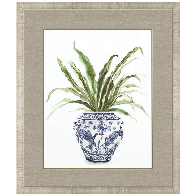 Image 3 Fern House II 42" High Rectangular Giclee Framed Wall Art