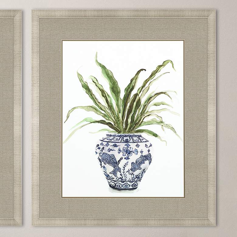 Image 2 Fern House II 42 inch High Rectangular Giclee Framed Wall Art