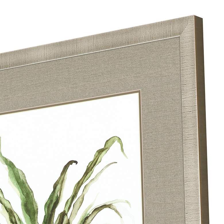 Image 4 Fern House II 42" High Rectangular Giclee Framed Wall Art more views