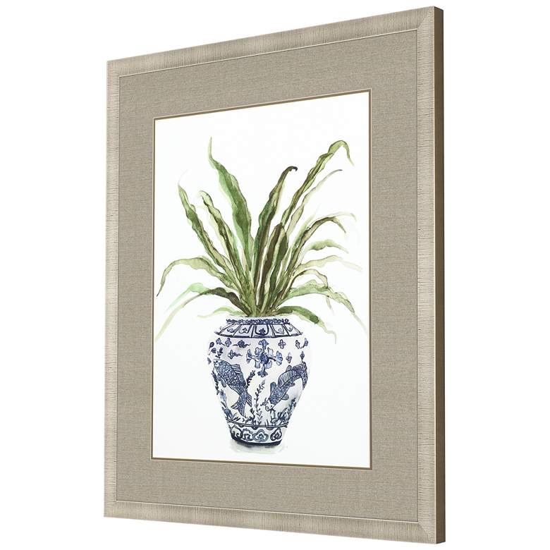 Image 5 Fern House II 42" High Rectangular Giclee Framed Wall Art more views