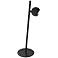 Fernanda 16" High Satin Black Finish Task Lamp