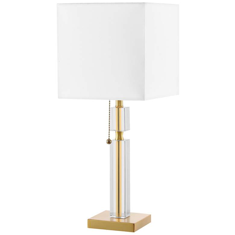 Image 2 Fernanda 19" High Aged Brass Accent Table Lamp