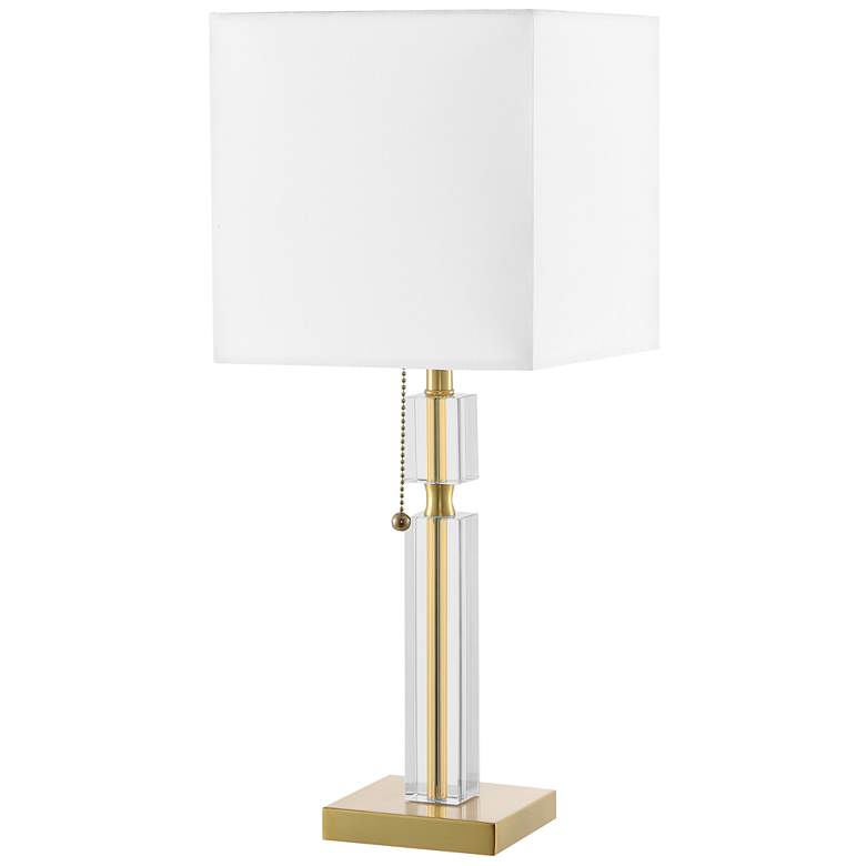 Image 1 Fernanda 19" High Aged Brass Table Lamp