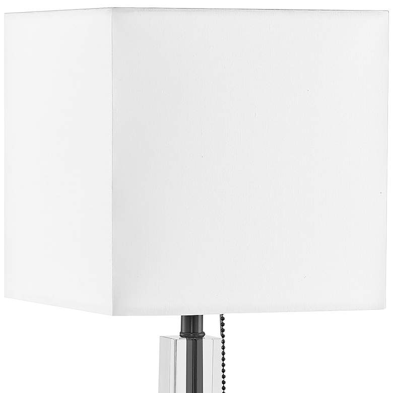 Image 3 Fernanda 19" High Matte Black Accent Table Lamp more views