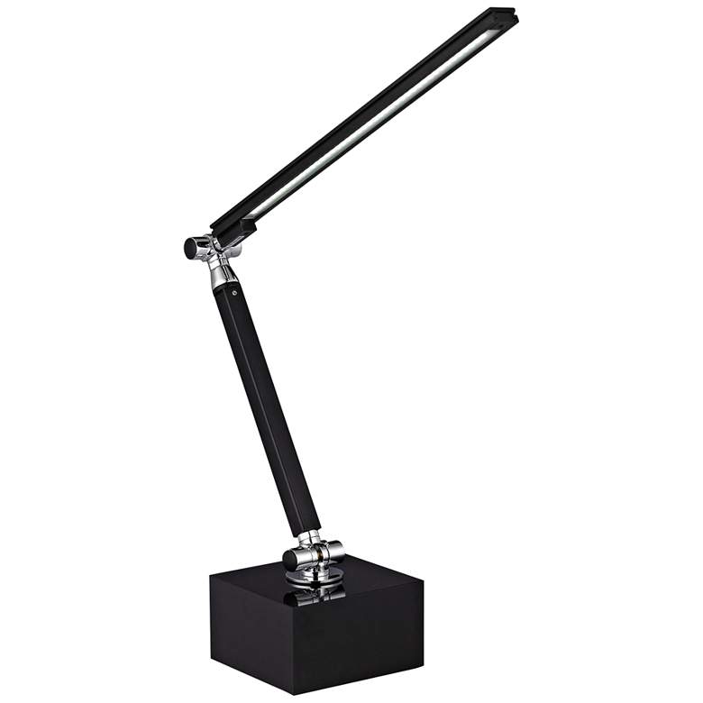 Image 1 Fernando Tilting Bar Black and Chrome LED Task Lamp