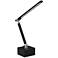Fernando Tilting Bar Black and Chrome LED Task Lamp