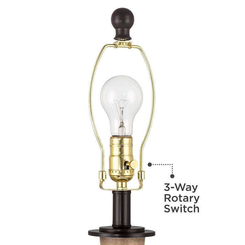 Image 6 Fernbank 23 1/2" High Bronze USB Table Lamps Set of 2 more views