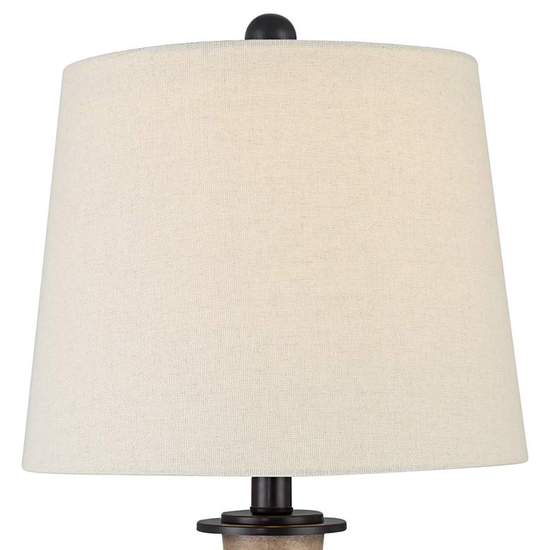 Image 7 Fernbank 23 1/2" High Bronze USB Table Lamps Set of 2 more views