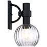7_Fernwood 7.5 in. 1-Light Black Outdoor Wall Sconce Light for Porches more views