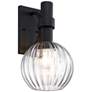 2_Fernwood 9 in. 1-Light Black Outdoor Wall Sconce Light for Porches