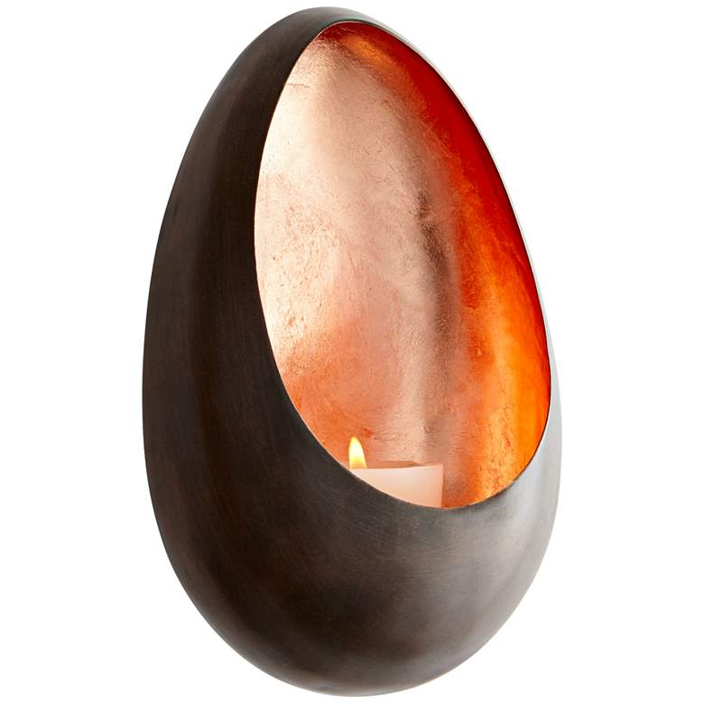 Image 1 Feronia 7" High Small Iron Votive Candle Holder