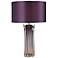 Ferrara Purple Free Blown Glass Table Lamp