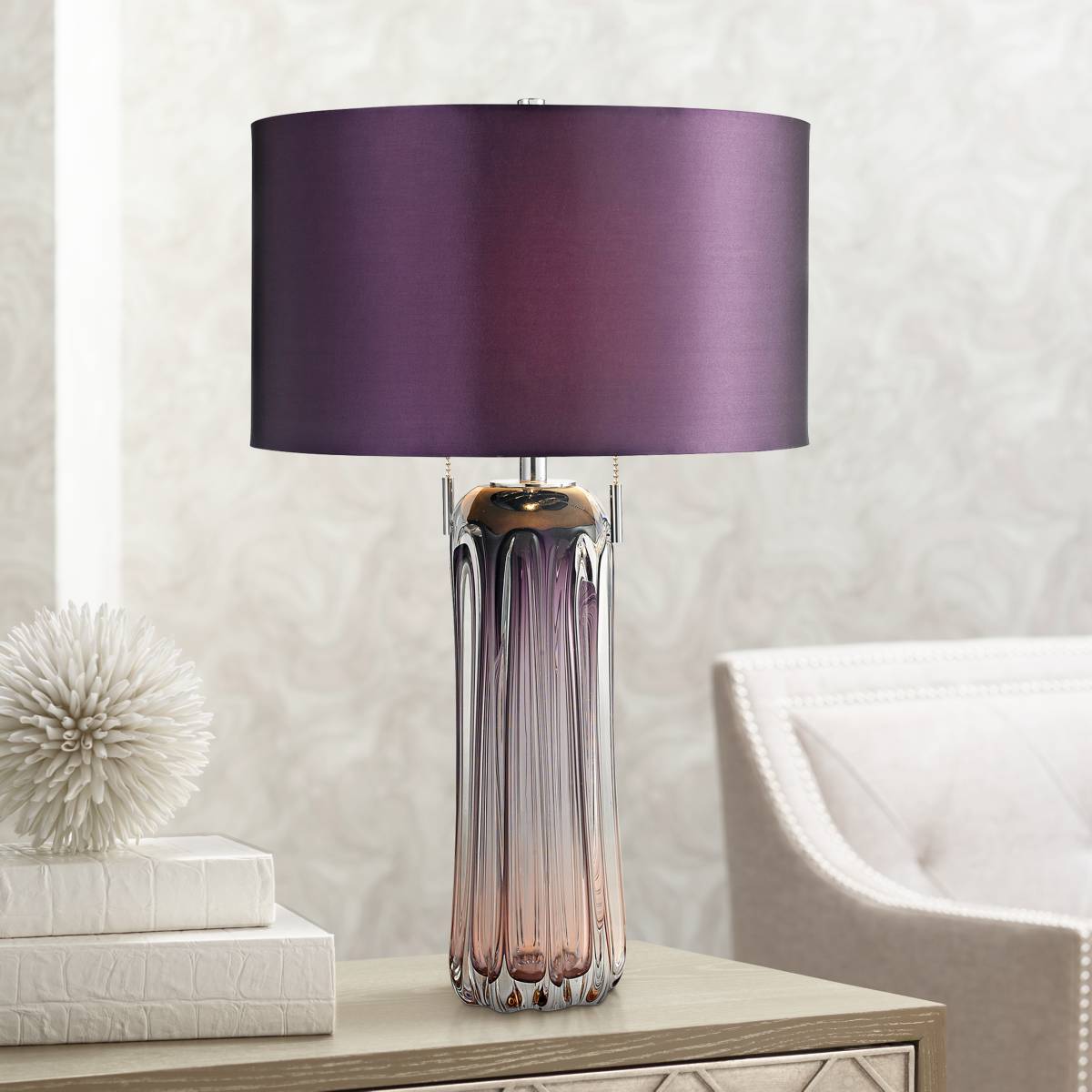 Purple, Contemporary, Table Lamps | Lamps Plus