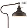 3_Ferris Adjustable Height Bronze Pharmacy Floor Lamp with Smart Socket more views