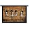 Festive Dancers 52" Wide Wall Tapestry