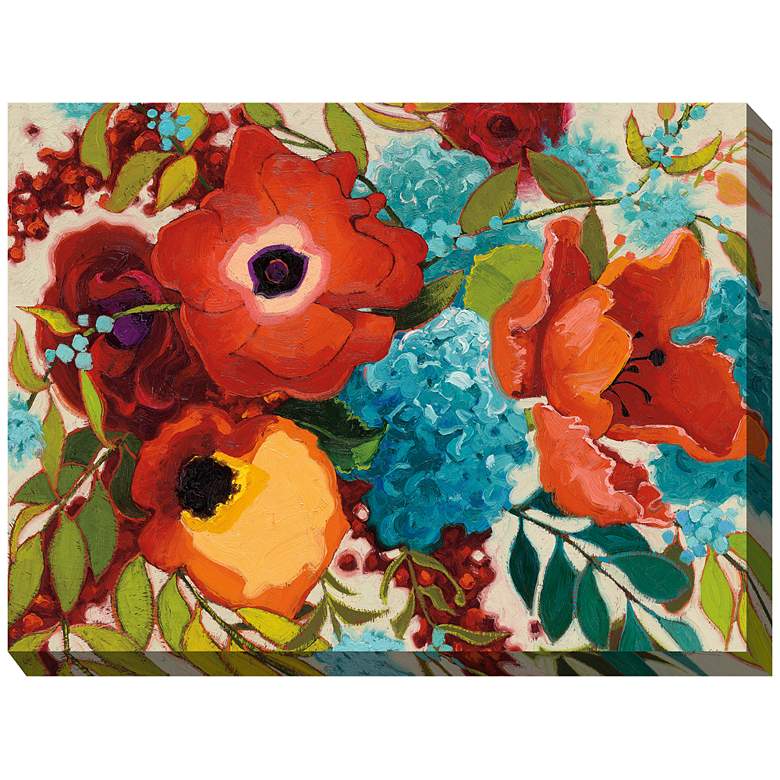 Image 1 Festivity 40" Wide All-Weather Outdoor Canvas Wall Art