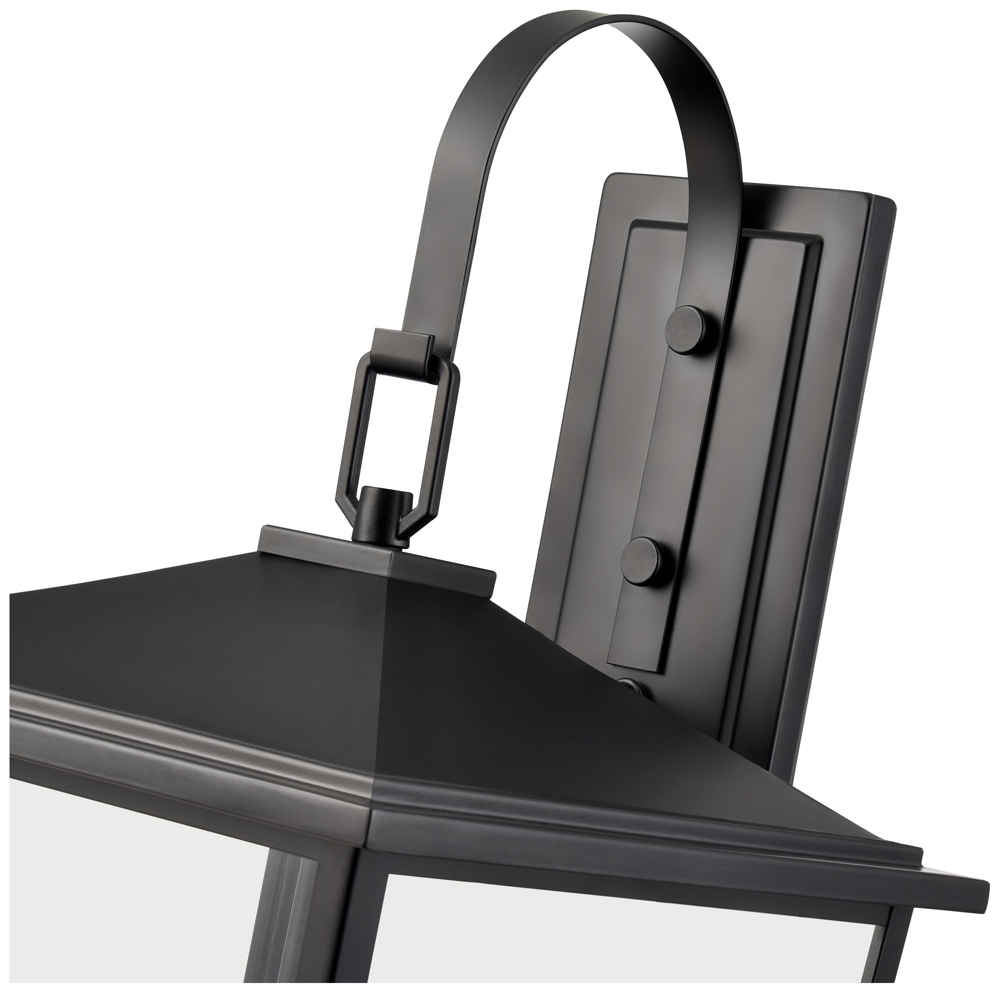 Image 5 Fetterton 27 3/4"H Powder-Coated Black Outdoor Wall Light more views