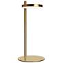 Fia 15" High Aged Brass LED Table Lamp