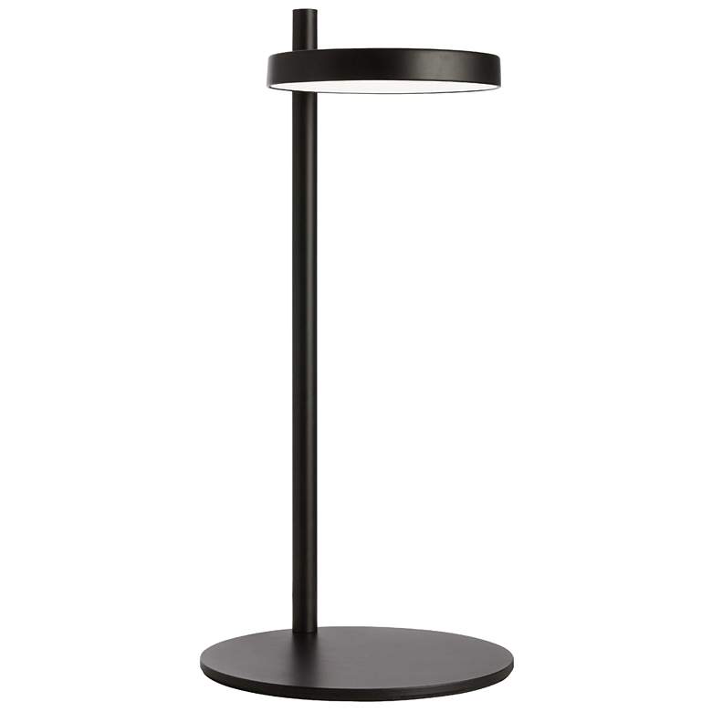Image 1 Fia 15" High Matte Black LED Table Lamp