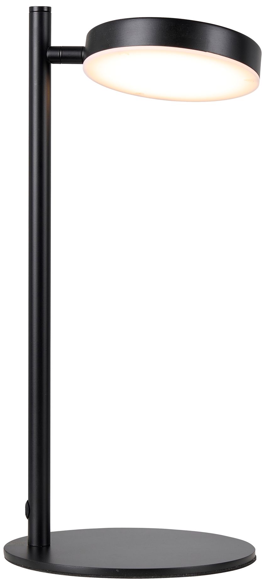 Image 3 Fia 15" High Matte Black LED Table Lamp more views