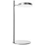 Fia 15" High Satin Chrome LED Table Lamp