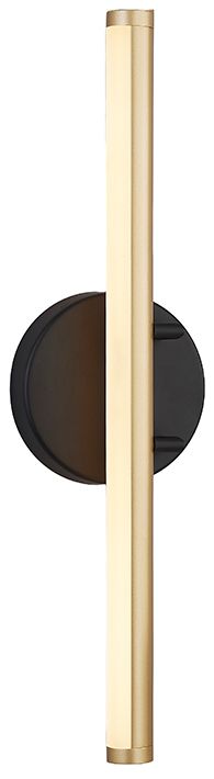 Thumbnail2 of Fianco 18" Wide Matte Black, Brass LED Bath/Vanity more views