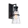 2_Field Daisy Lane 14" High Black Outdoor Wall Light more views