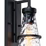 4_Field Daisy Lane 14" High Black Outdoor Wall Light more views