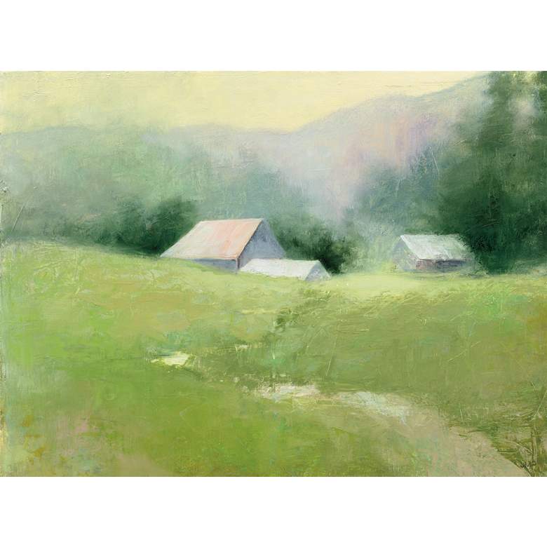 Field Of Green 40&quot; Wide All-Weather Outdoor Canvas Wall Art