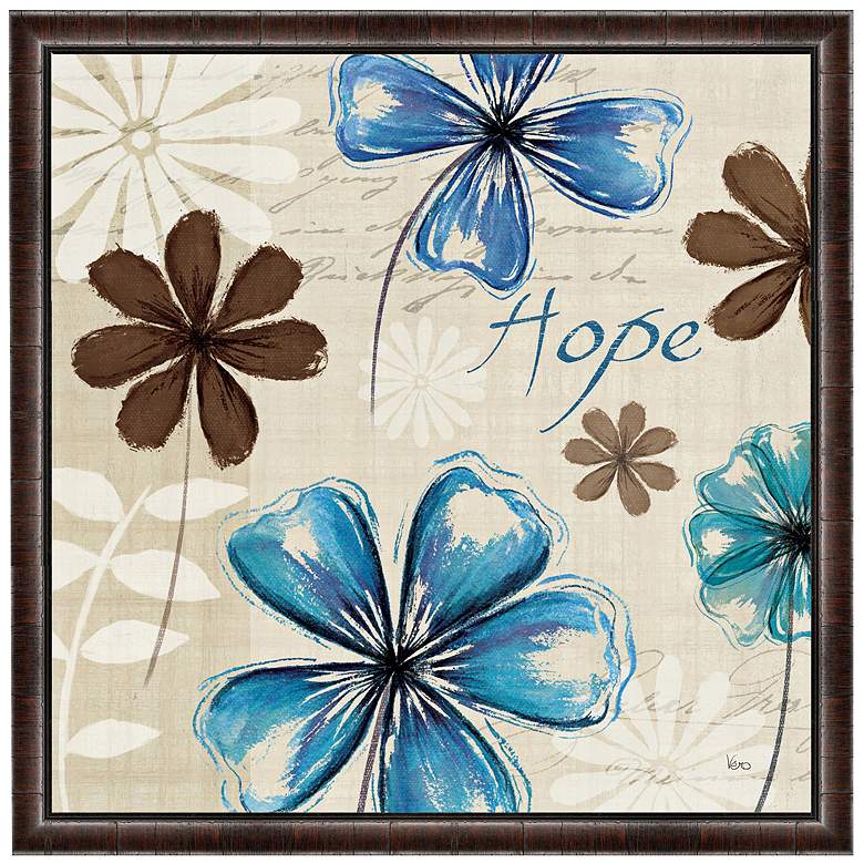Image 1 Field of Hope Collection I 24 inch Square Canvas Wall Art