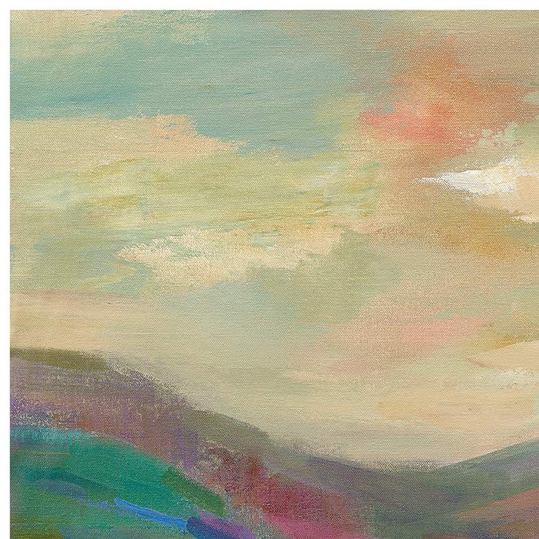 Image 2 Fields Afar 24" Square All-Weather Outdoor Canvas Wall Art more views