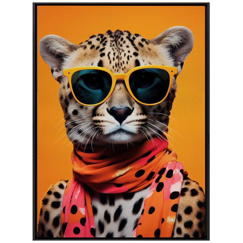 Image 1 Fierce Fashionista 25"W x 35"H Canvas