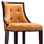 3_Fifth Avenue 26" Camel Faux Leather Counter Stools Set of 3 more views