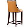 5_Fifth Avenue 26" Camel Faux Leather Counter Stools Set of 3 more views