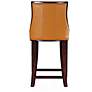 6_Fifth Avenue 26" Camel Faux Leather Counter Stools Set of 3 more views