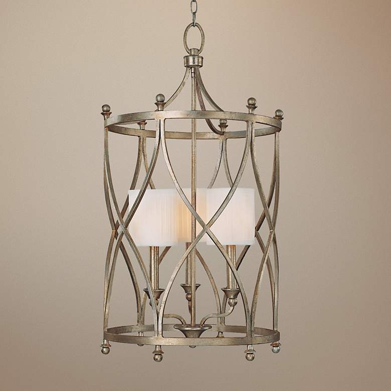 Image 1 Fifth Avenue Collection 3-Light 34" High Foyer Pendant Light