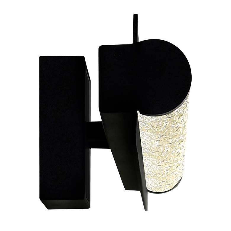 Image 3 Fiji 24" High Black LED Outdoor Wall Light more views