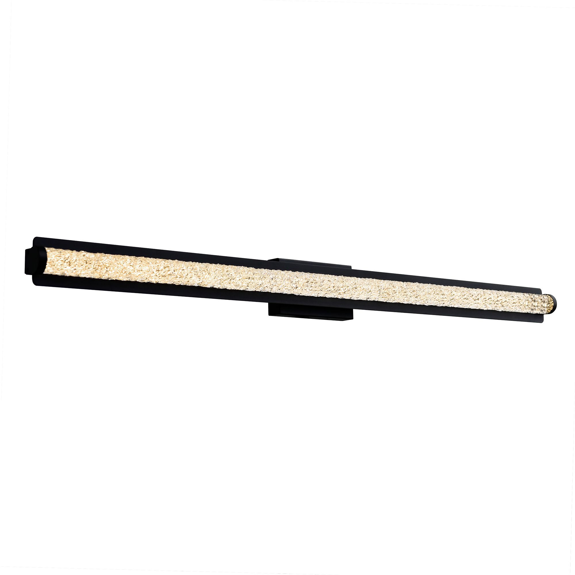 Image 2 Fiji Integrated LED 48in Black Outdoor Wall Light more views